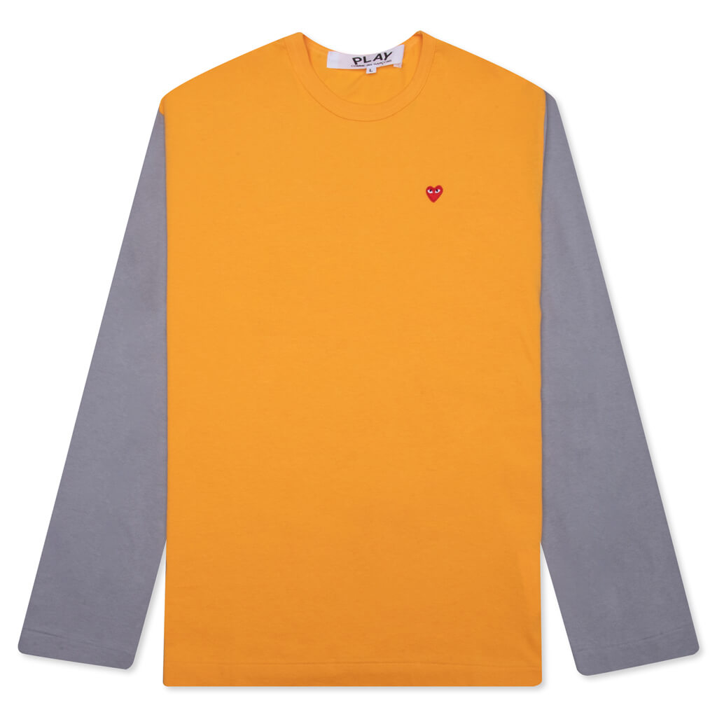 Bi-Color T-Shirt - Yellow/Grey