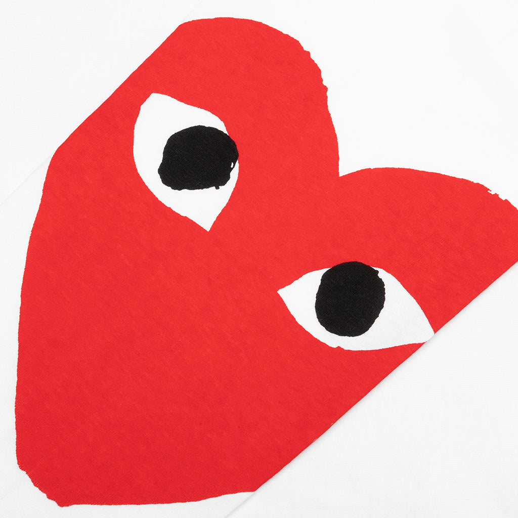 Big Heart L/S - White