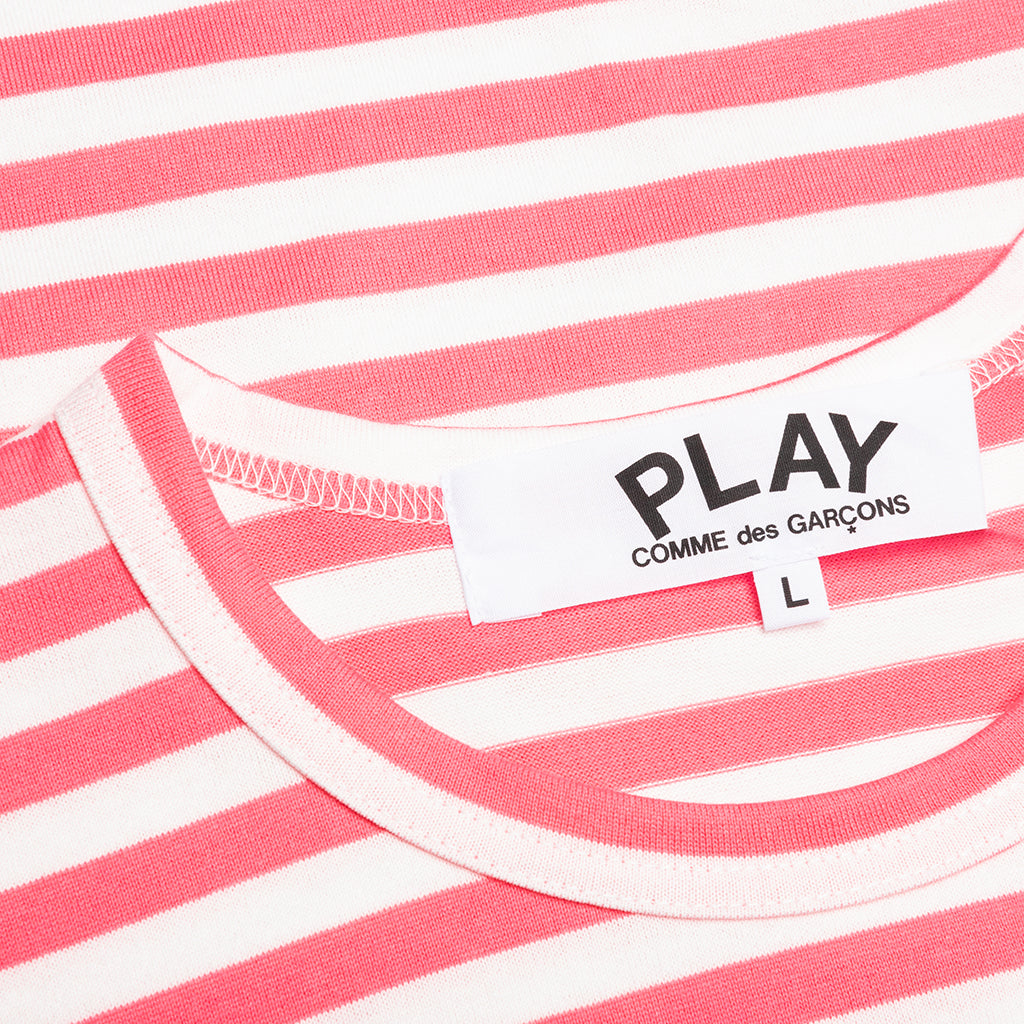Pastelle Striped L/S Shirt - Pink