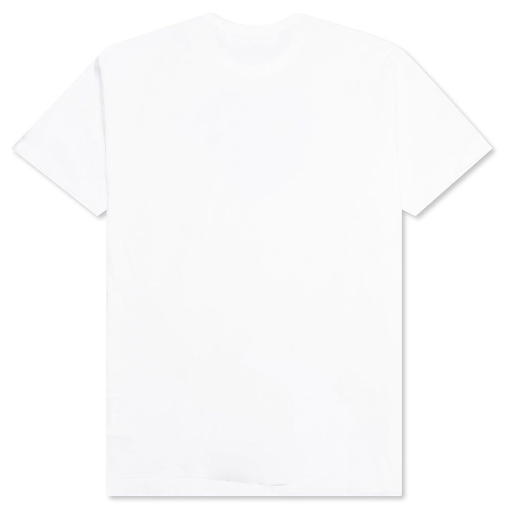 Red Emblem Heart T-Shirt - White/Pink