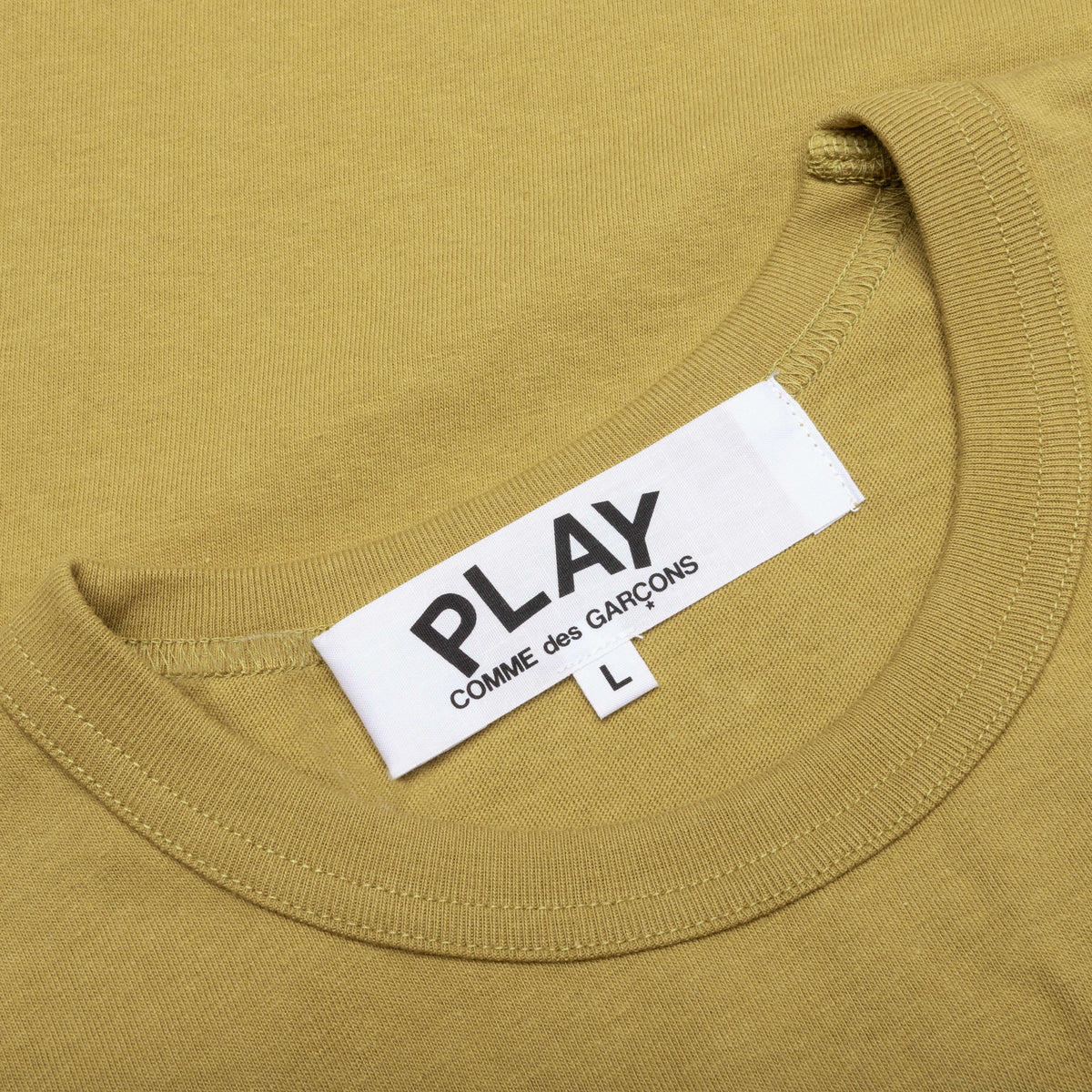 Small Heart T-Shirt - Olive