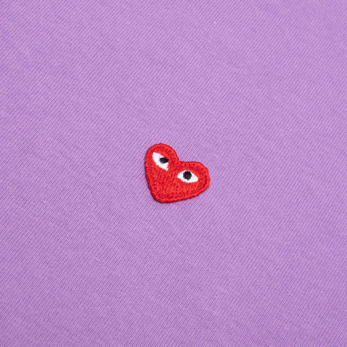 Small Red Heart T-Shirt - Purple