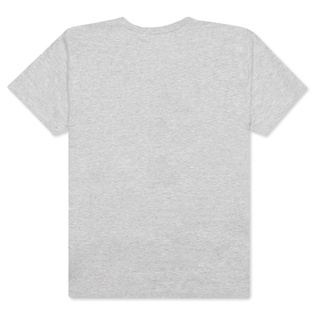 Women's CDG Sideways Heart Tee - Grey