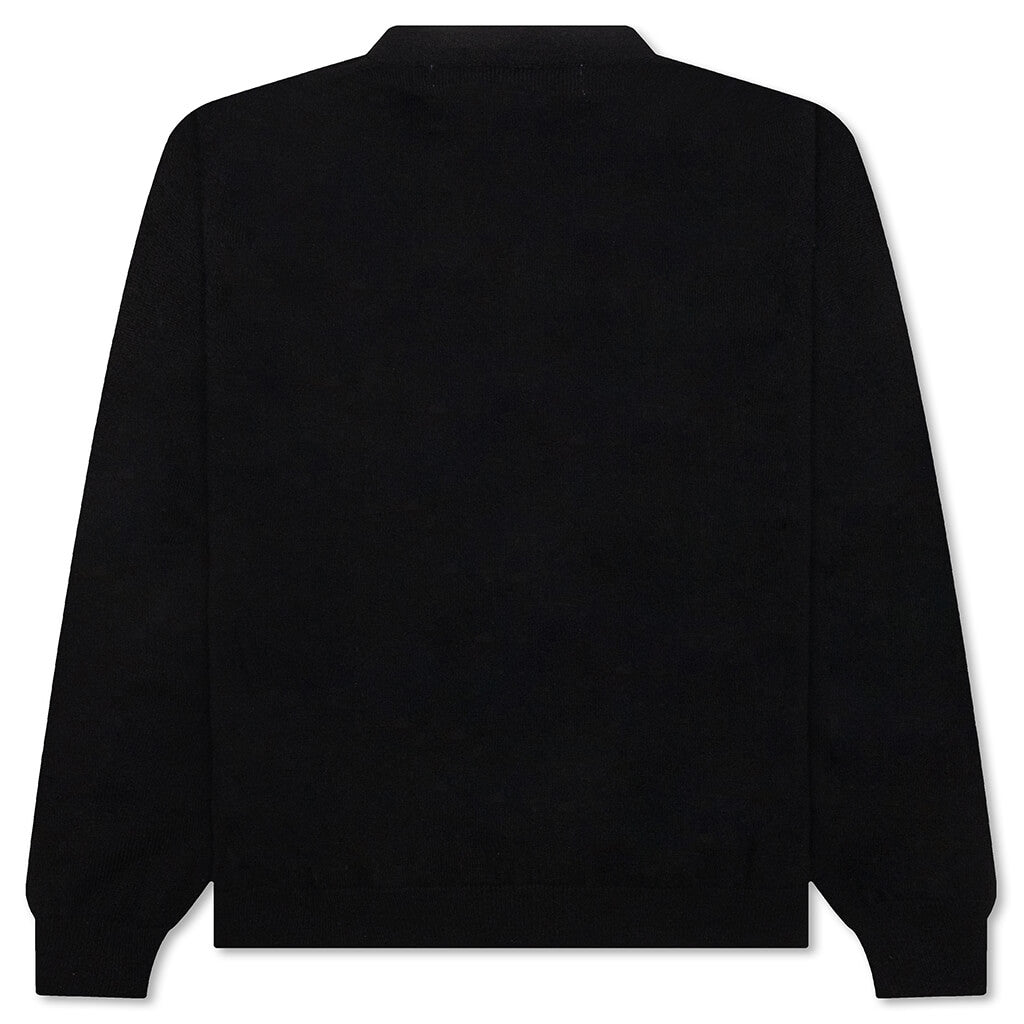 Comme des Garcons PLAY x the Artist Invader Button Cardigan - Black
