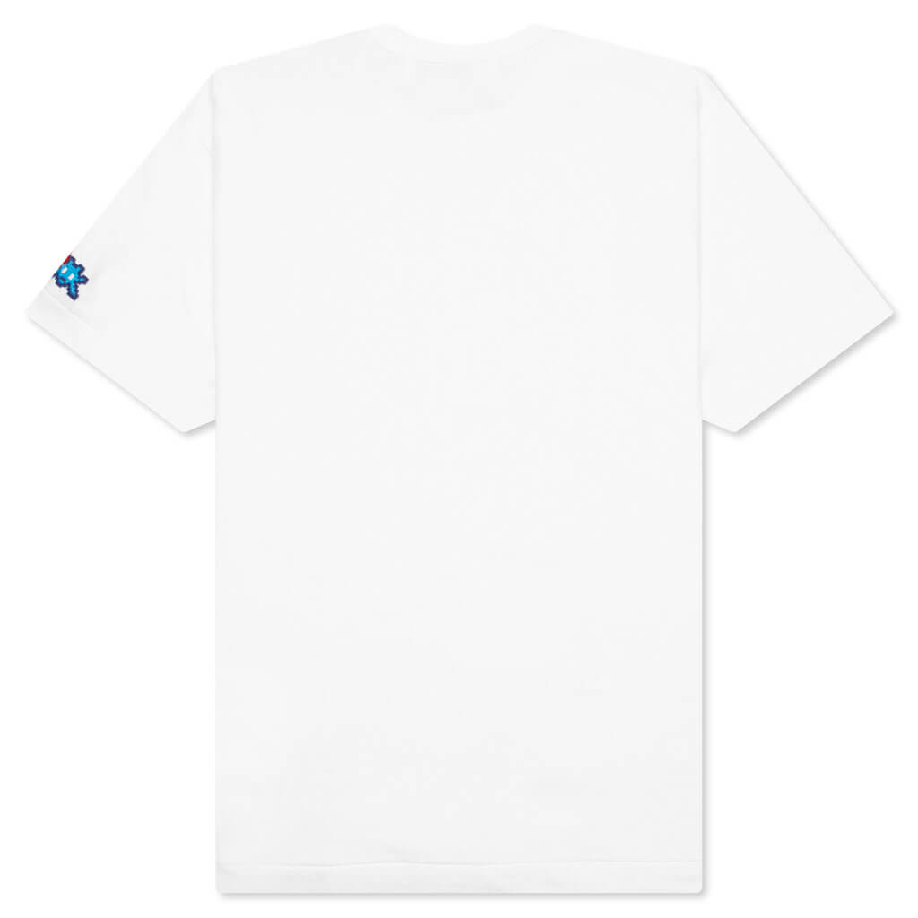 Comme des Garcons PLAY x the Artist Invader S/S Tee - White
