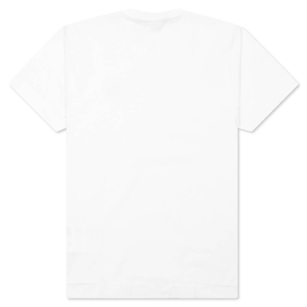 Comme des Garcons PLAY x the Artist Invader T-Shirt - White