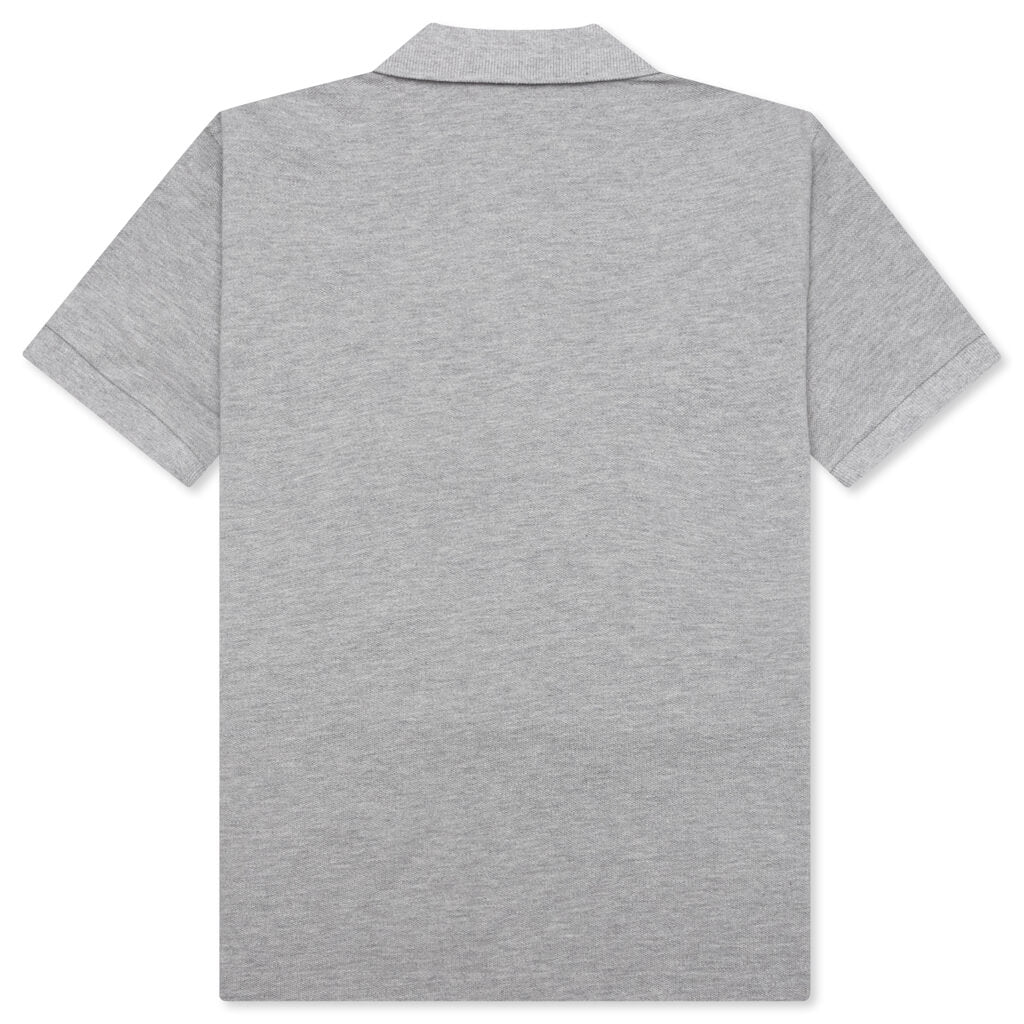Comme des Garcons PLAY x the Artist Invader Women's Polo - Grey