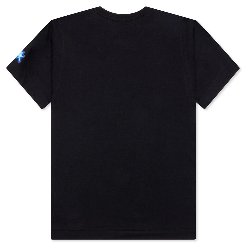 Comme des Garcons PLAY x the Artist Invader Women's S/S Tee - Black
