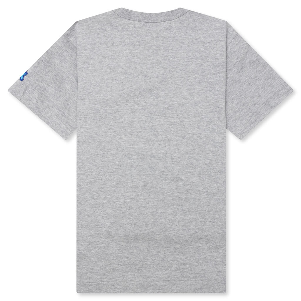 Comme des Garcons PLAY x the Artist Invader Women's S/S Tee - Grey