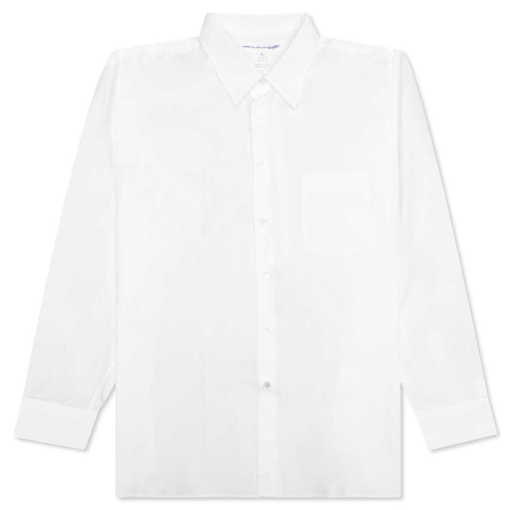 Classic Button-Down Shirt - White