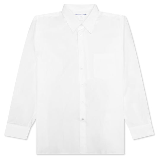 Classic Button-Down Shirt - White