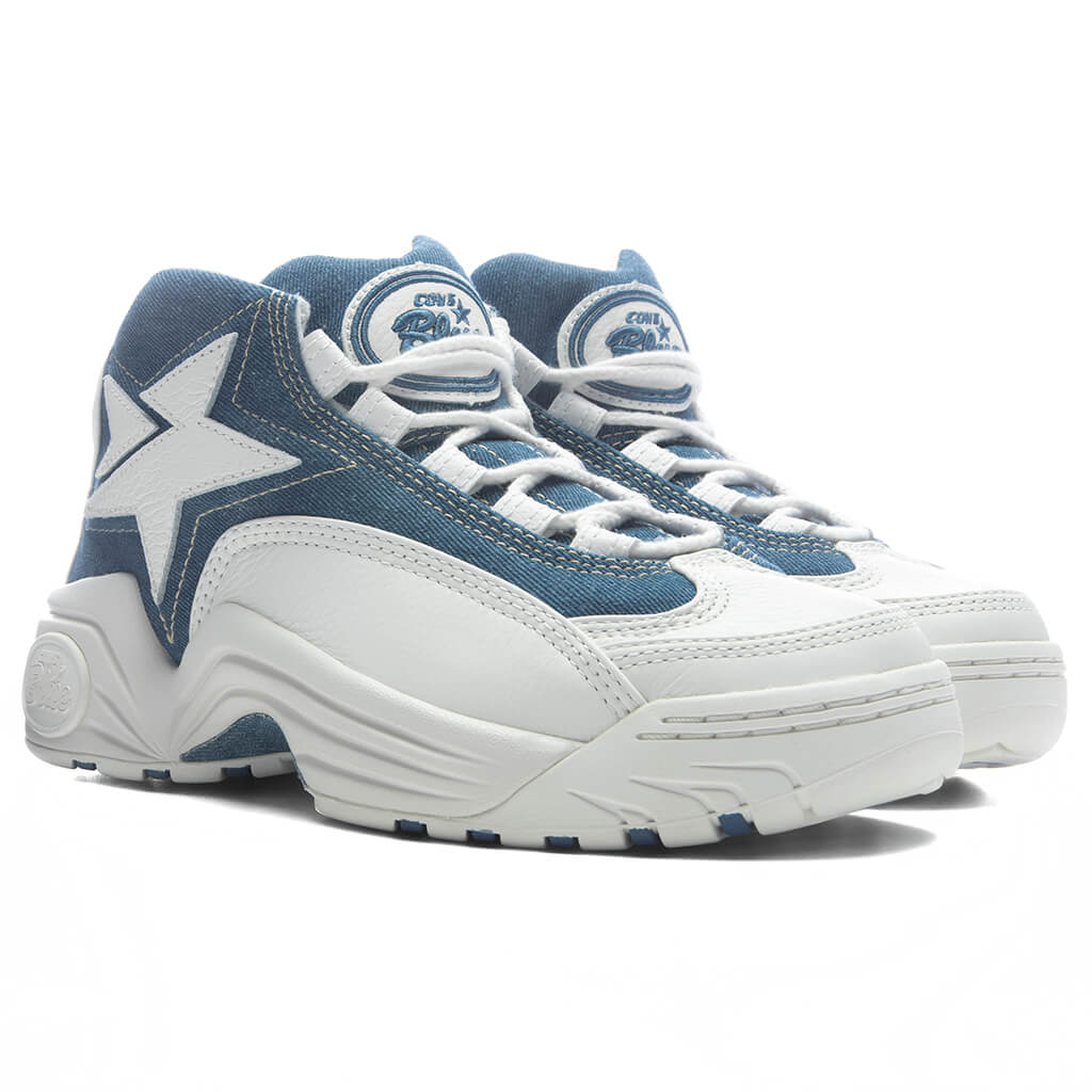 Cons Mid 'Kentucky Denim' - Federal Blue/Vintage White