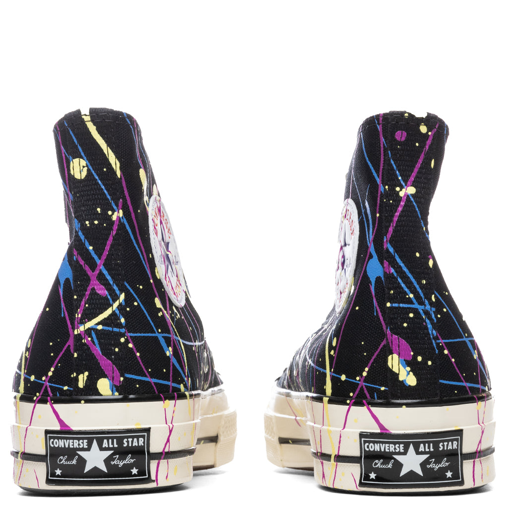 Chuck 70 Hi - Black/Hyper Magenta