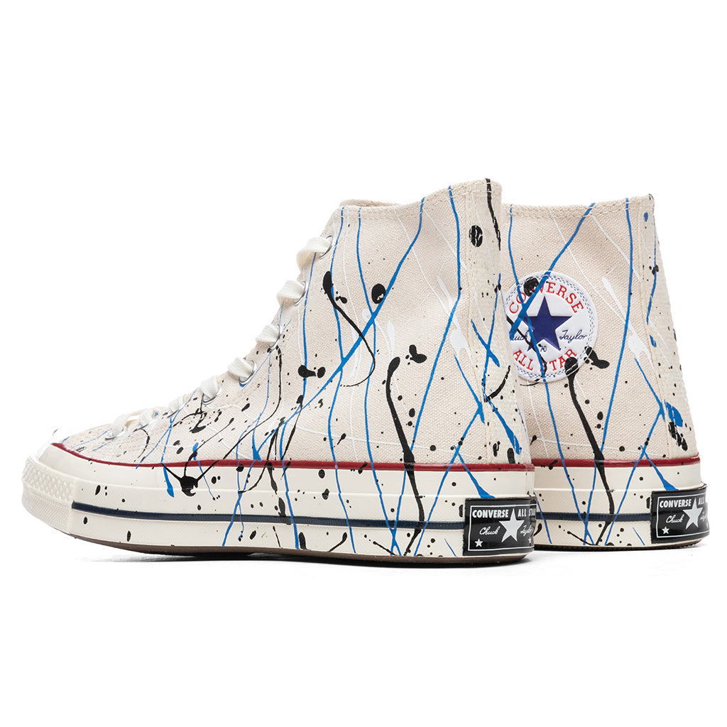 Chuck 70 Hi - Egret/Digital Blue