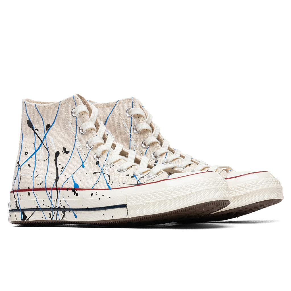 Chuck 70 Hi - Egret/Digital Blue