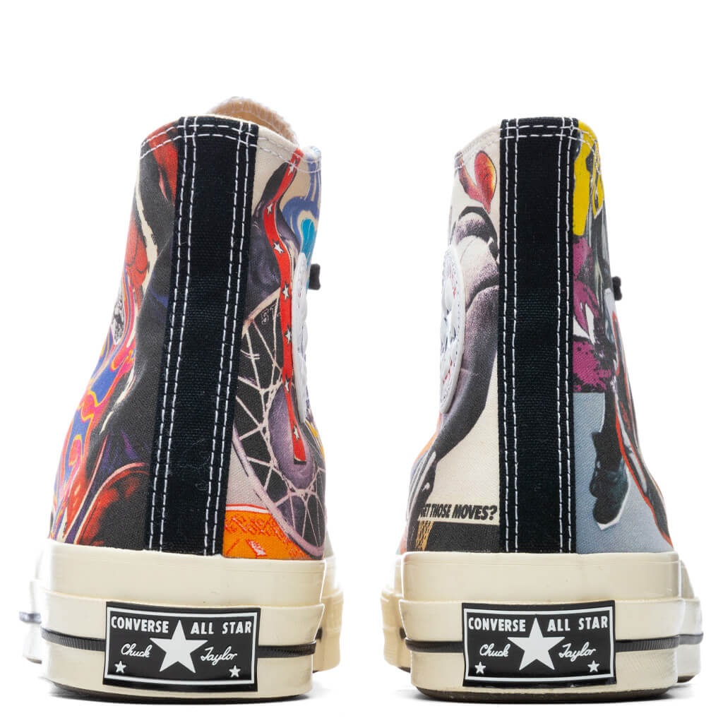 Chuck 70 Hi - Egret/Multi