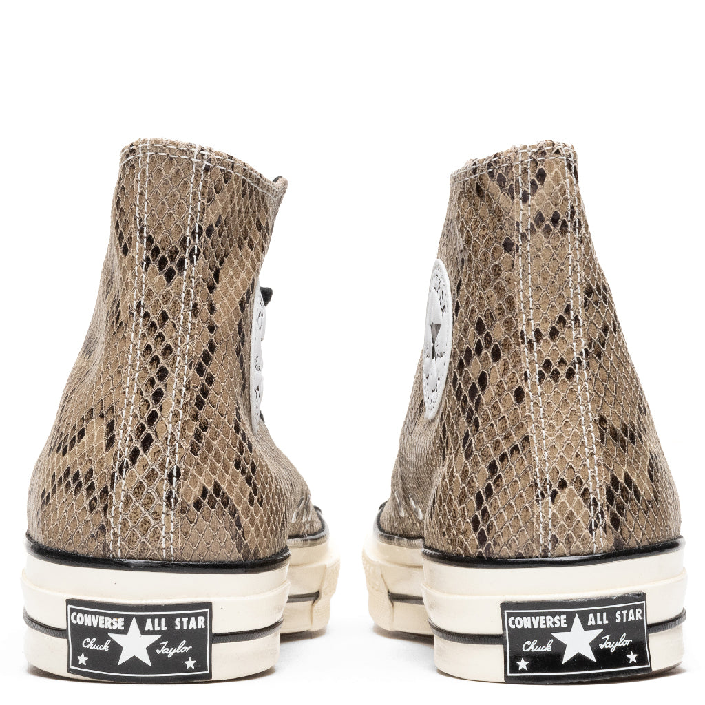 Chuck '70 Hi Archive Reptile Suede - Brown/Egret