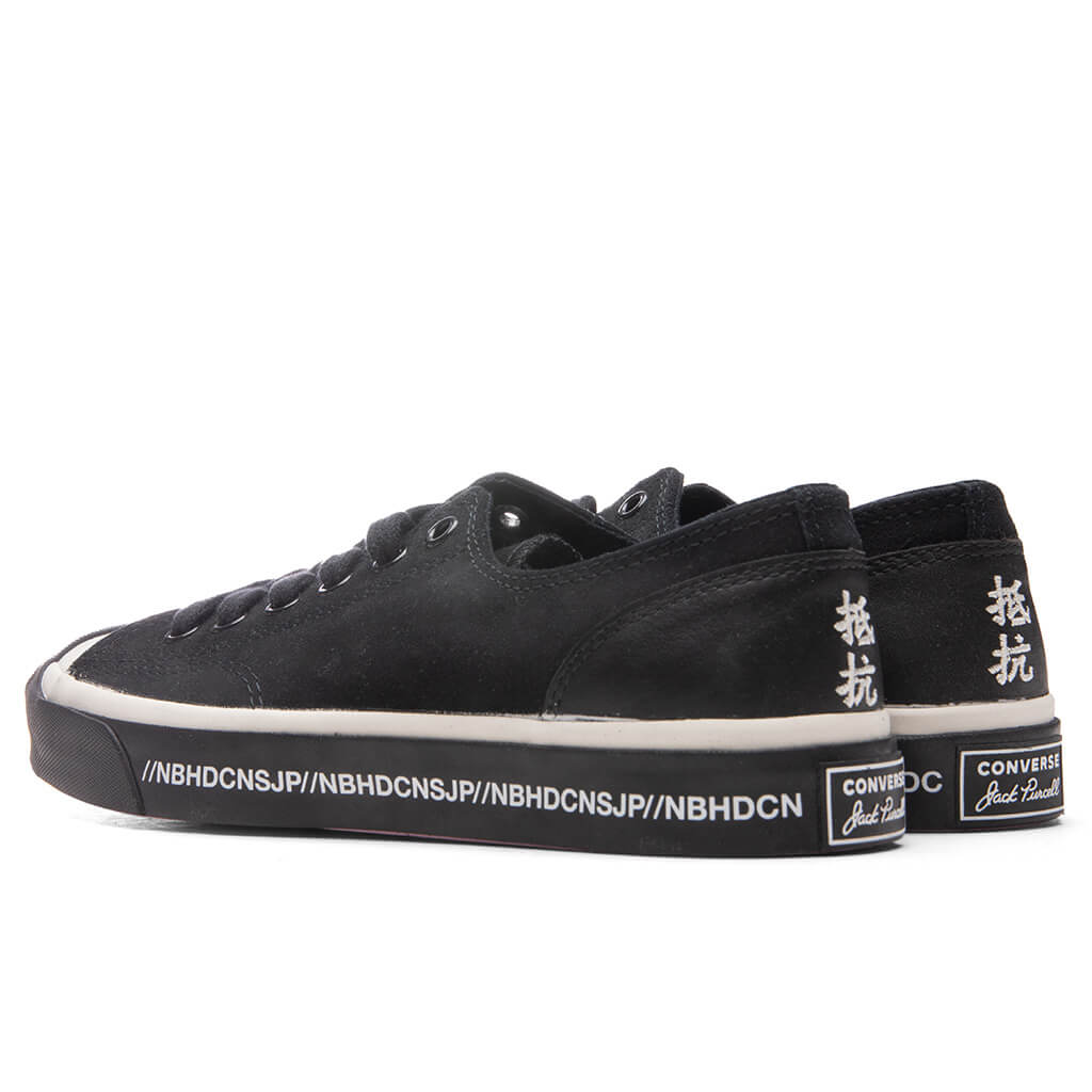 Converse x Neighborhood Jack Purcell Jack Ox - Black/Egret/Black
