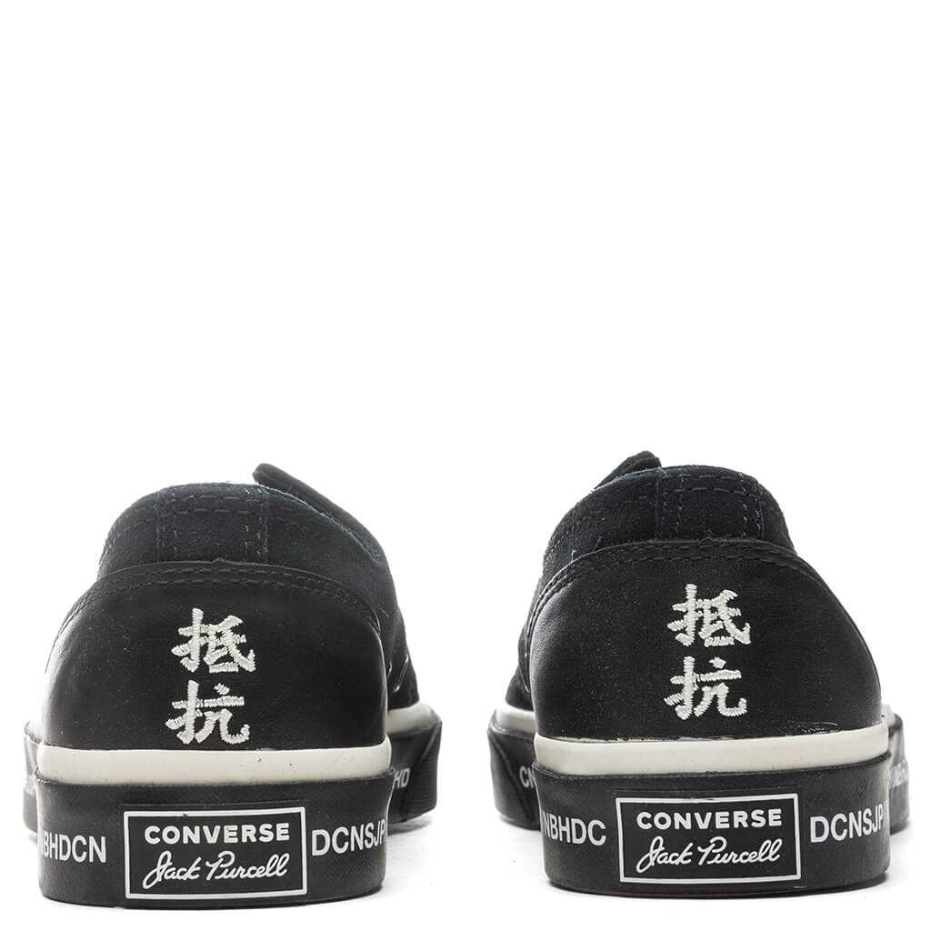 Converse x Neighborhood Jack Purcell Jack Ox - Black/Egret/Black