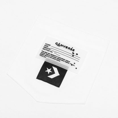 Converse x Joshua Vides Vides Long Sleeve Pocket Tee - White