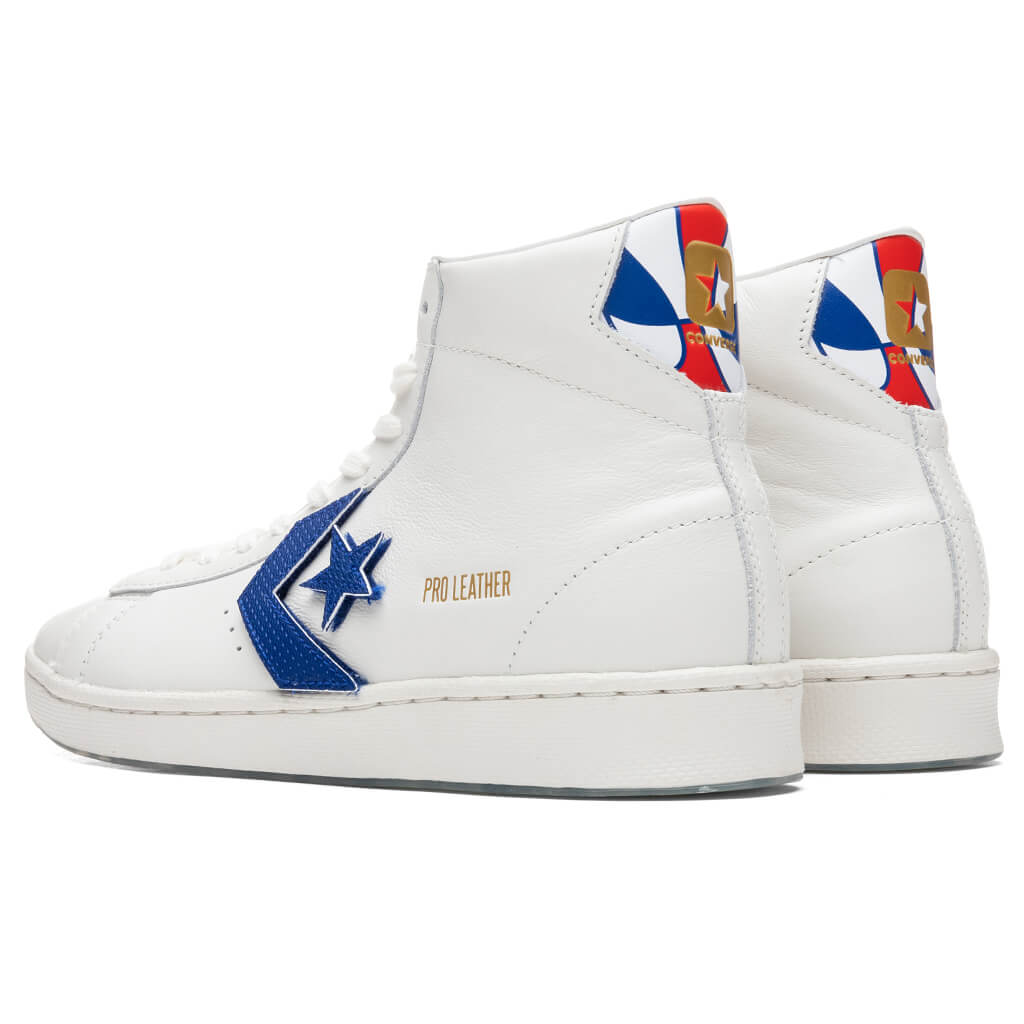 Pro Leather Birth of Flight Hi - Vintage White/University Red