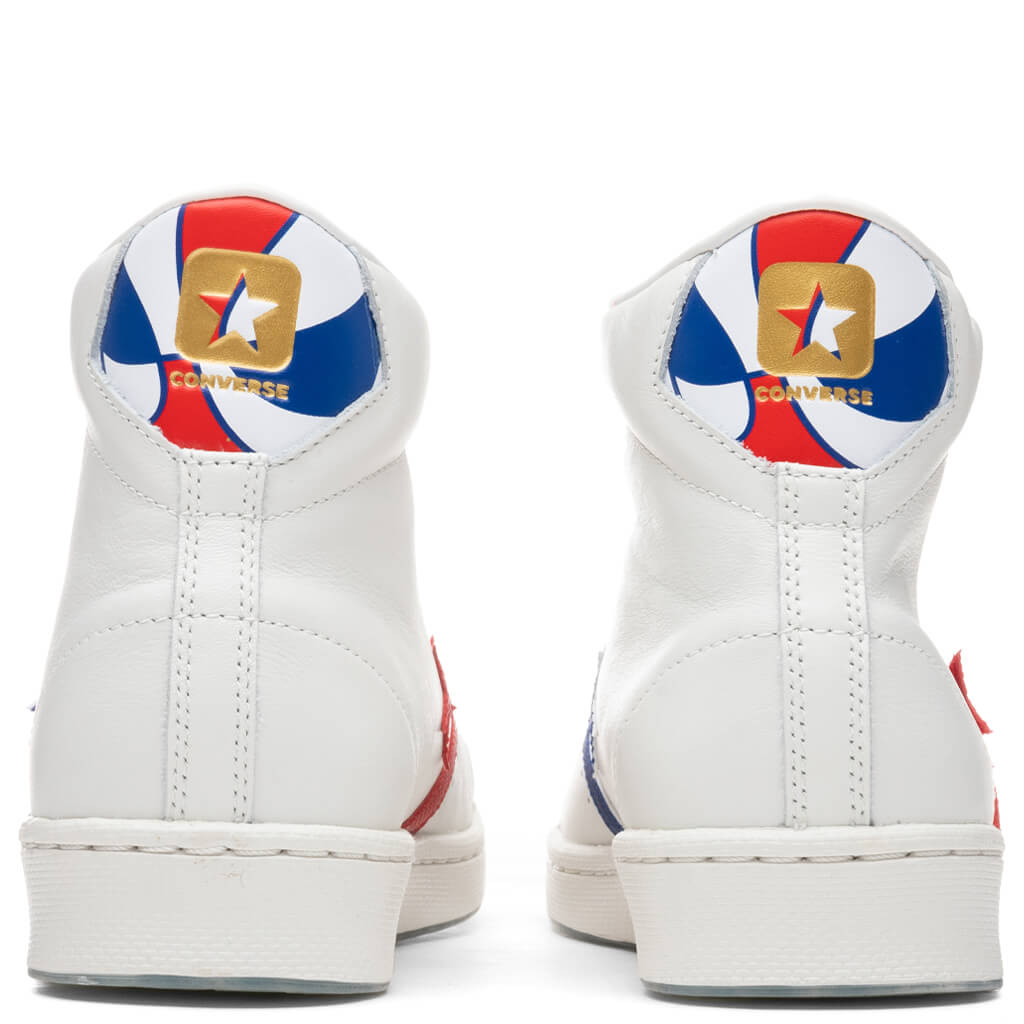 Pro Leather Birth of Flight Hi - Vintage White/University Red