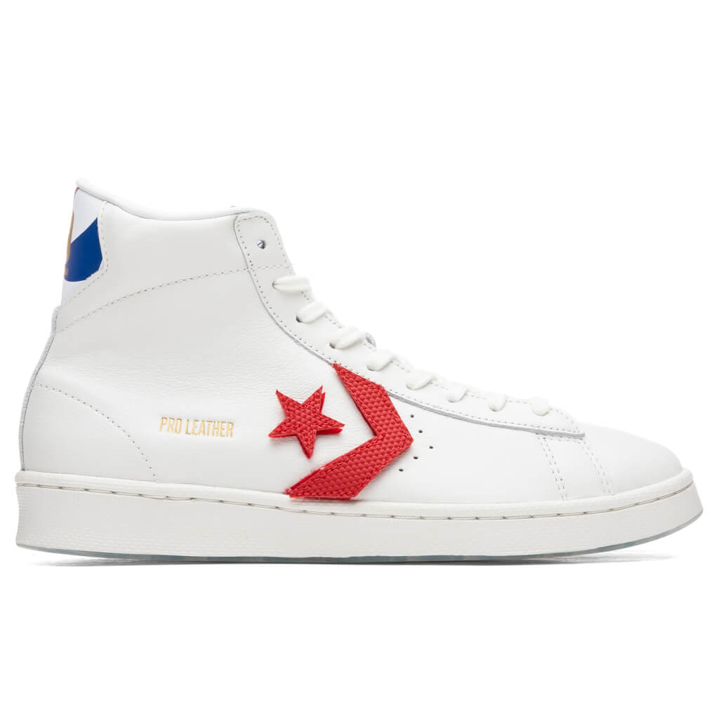 Pro Leather Birth of Flight Hi - Vintage White/University Red