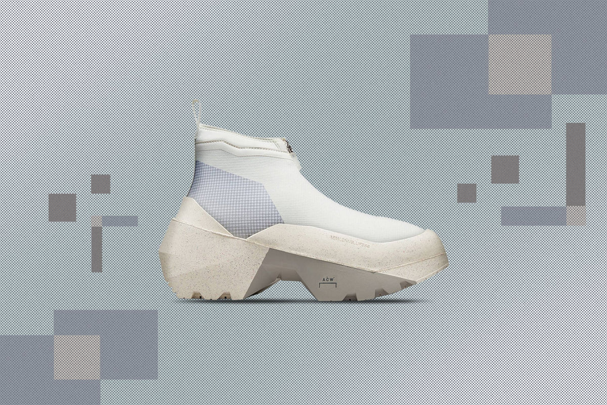 Converse x A-Cold-Wall Chuck 70 Geo Forma Hi - Lily White/Poppy Seed