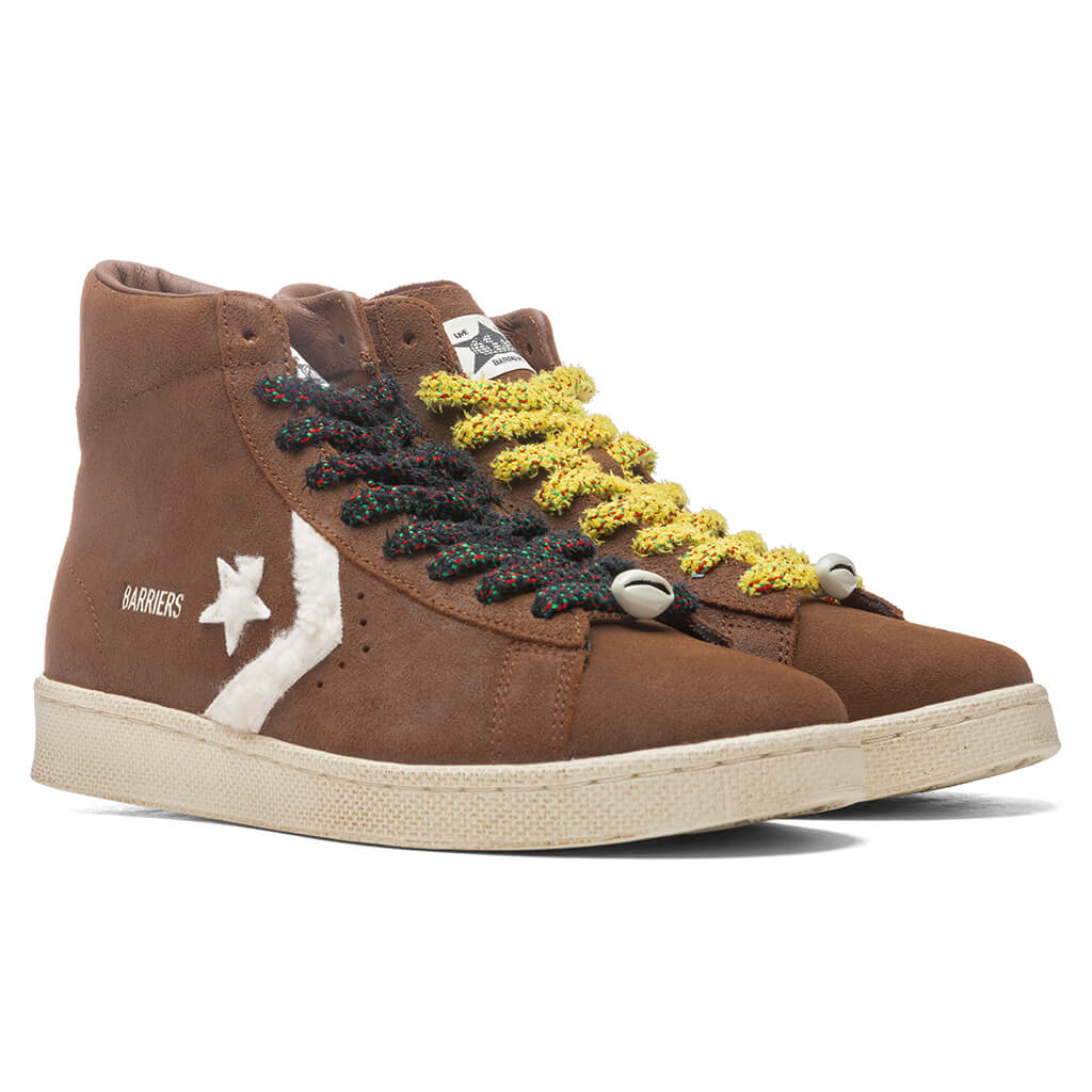 Converse x Barriers Pro Leather Hi - Monks Robe/Black