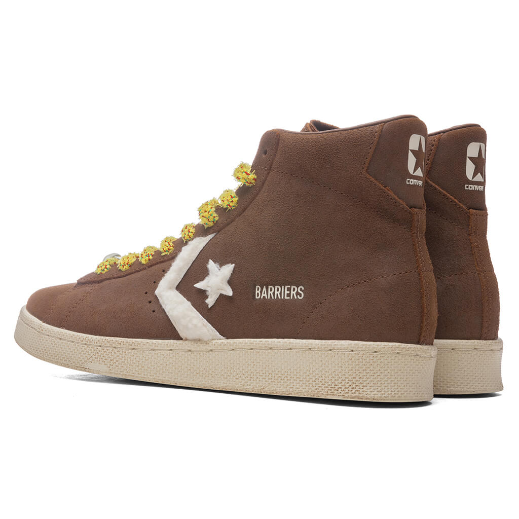 Converse x Barriers Pro Leather Hi - Monks Robe/Black
