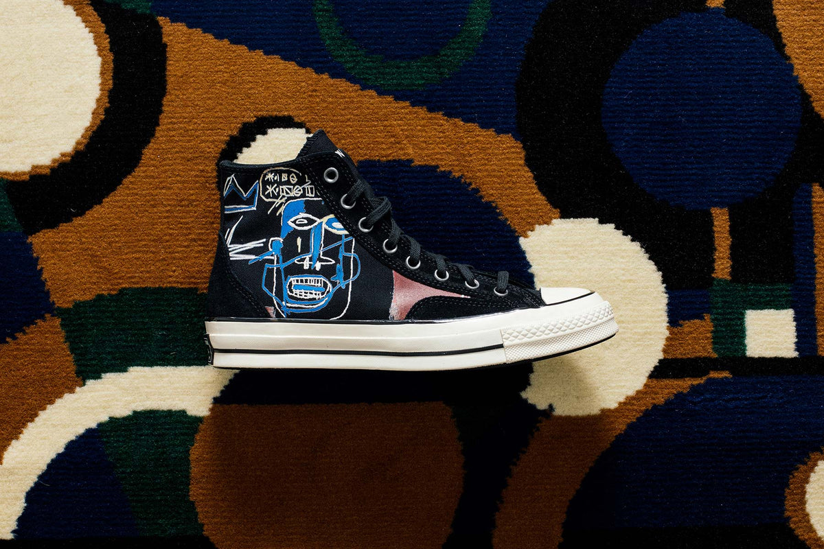 Converse x Jean-Michel Basquiat Chuck 70 Hi - Black/Multi/Egret