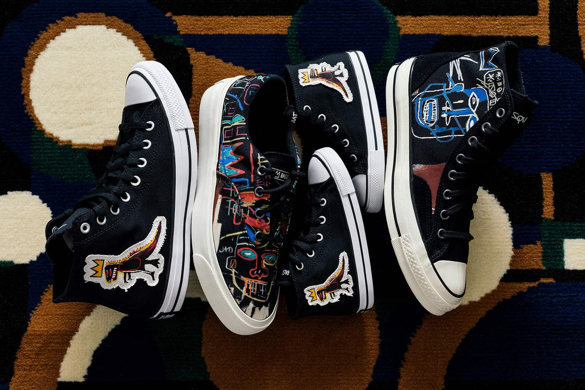 Converse x Jean-Michel Basquiat Chuck Taylor All Star Hi - Black/Multi