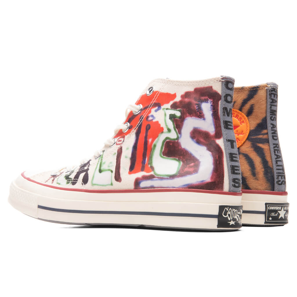 Converse x Come Tees Chuck 70 Hi - White/Multi/Egret