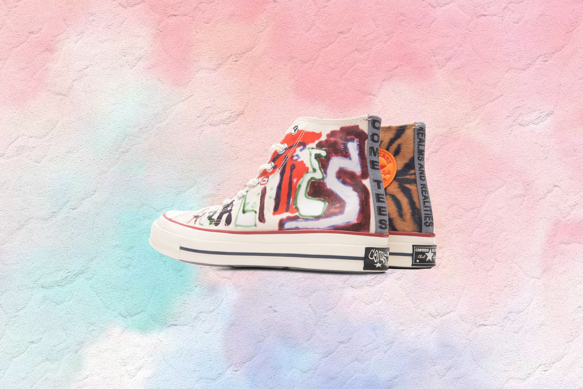 Converse x Come Tees Chuck 70 Hi - White/Multi/Egret