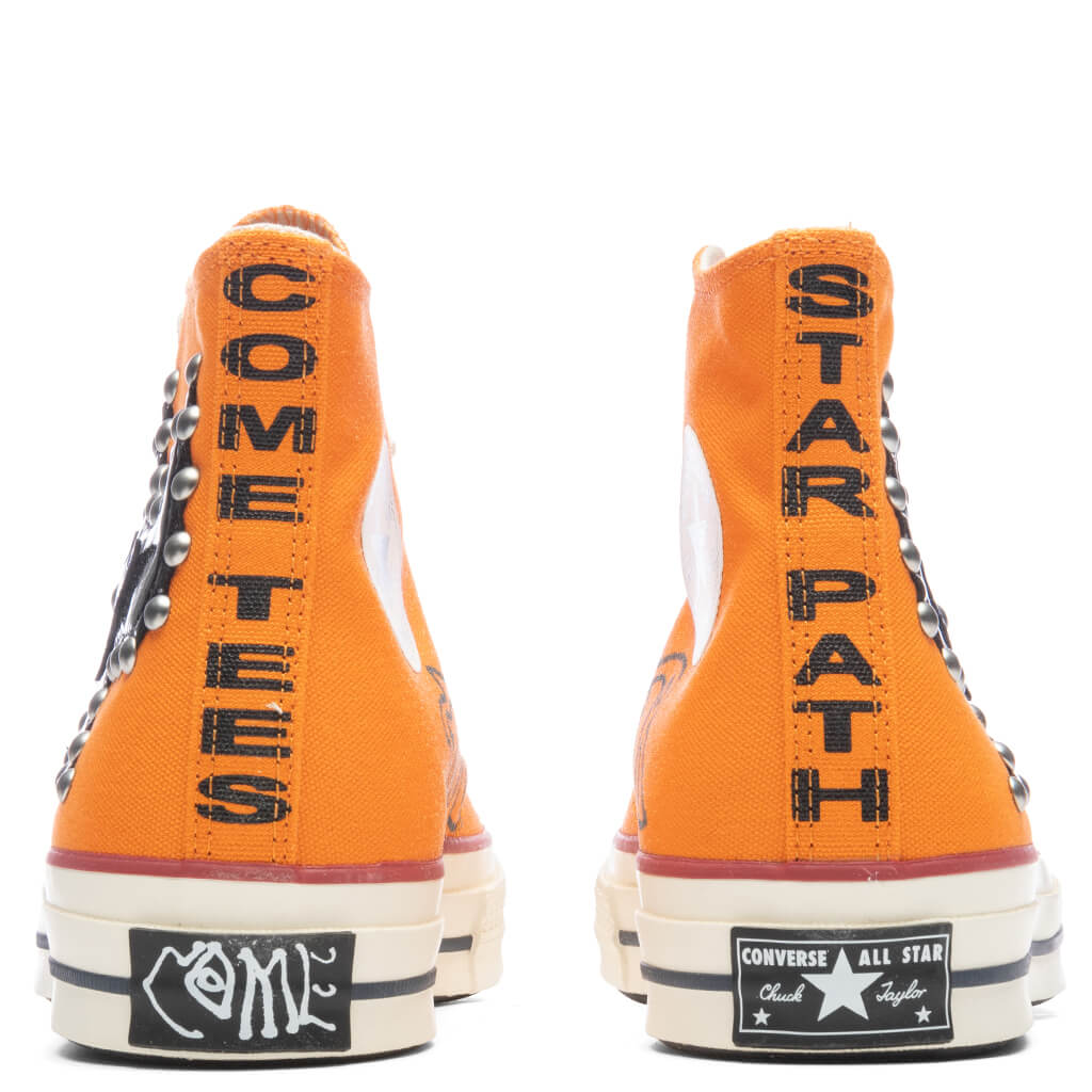 Converse x Come Tees Chuck Taylor 70 Hi - Sun Orange/Egret/Black