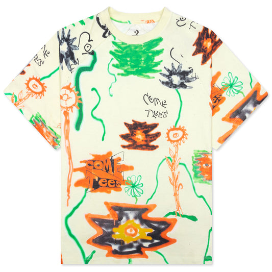 Converse x Come Tees Triangle Floral T-Shirt - Multi