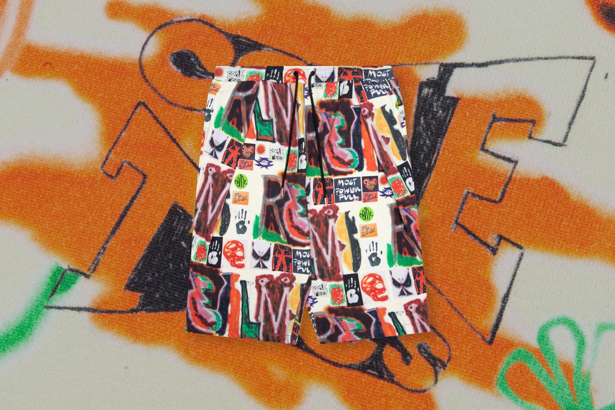 Converse x Come Tees Triangle Long Short - Multi