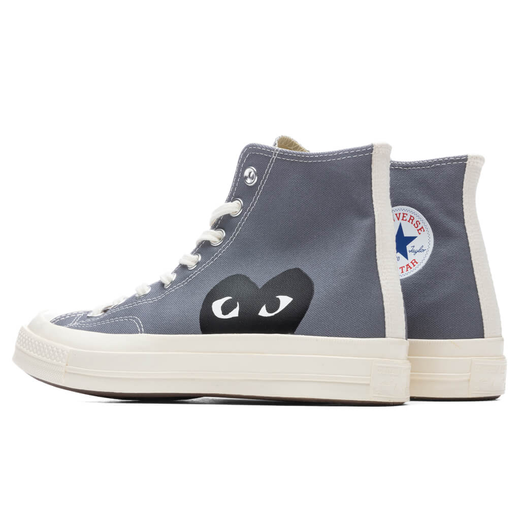 Converse x Comme Des Garcons PLAY All Star Chuck '70 Hi - Grey