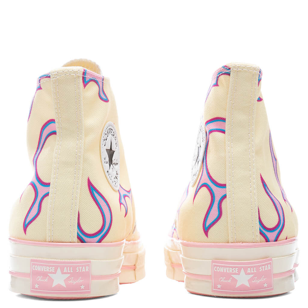 Converse x Golf le Fleur Chuck 70 Hi Pastel - Pastel Yellow/Almond Blossom