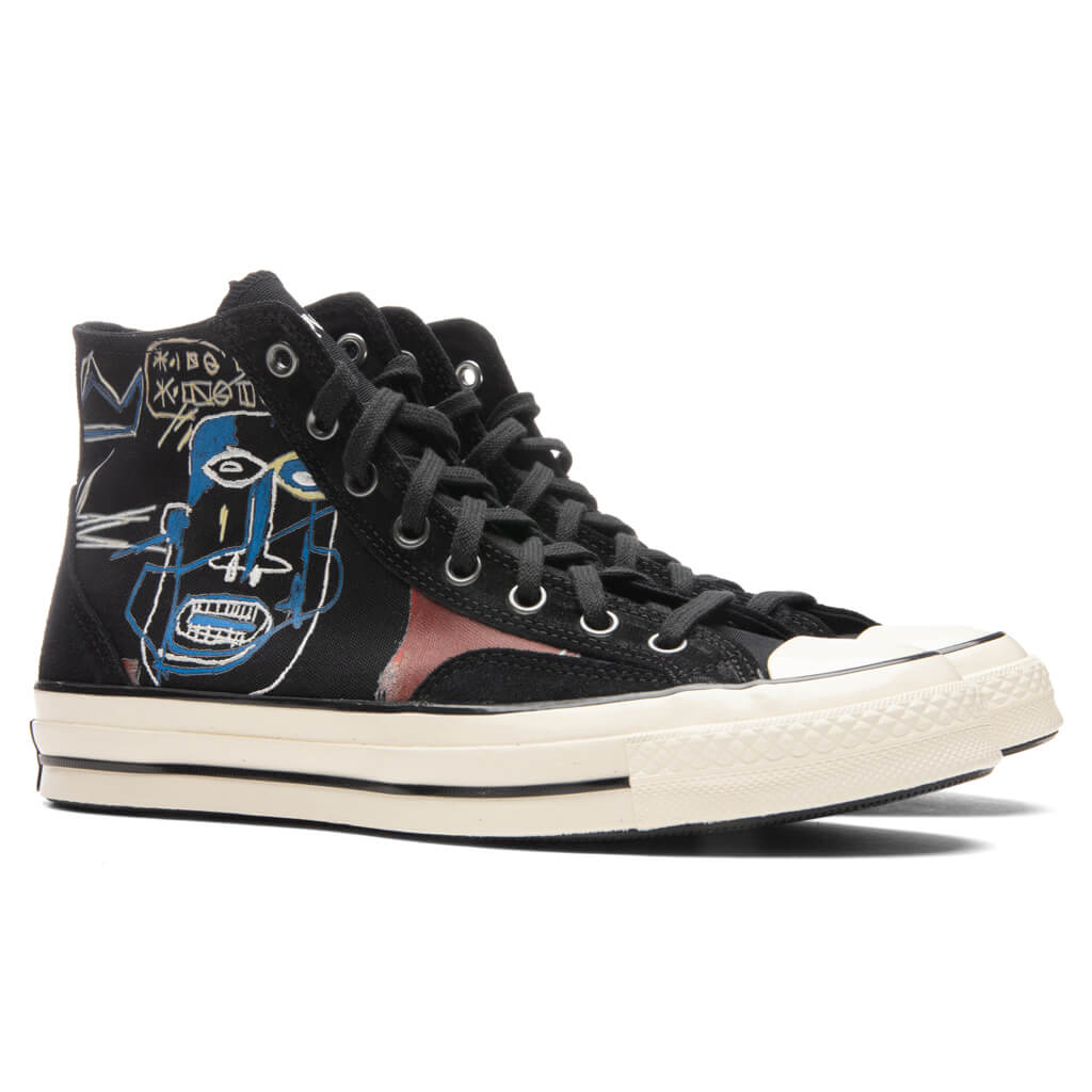 Converse x Jean-Michel Basquiat Chuck 70 Hi - Black/Multi/Egret