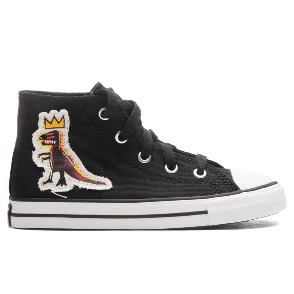 Converse x Jean-Michel Basquiat Toddler Chuck Taylor All Star Hi - Black/White