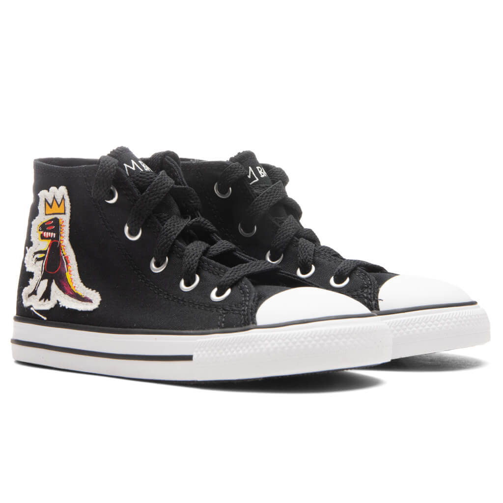 Converse x Jean-Michel Basquiat Toddler Chuck Taylor All Star Hi - Black/White