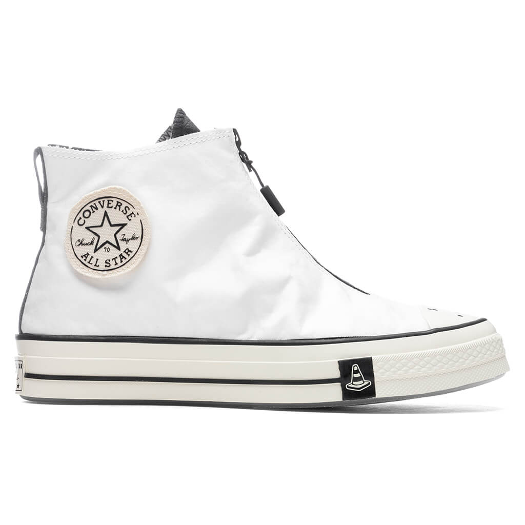 Converse x Joshua Vides Chuck '70 Hi - White/Black/Black