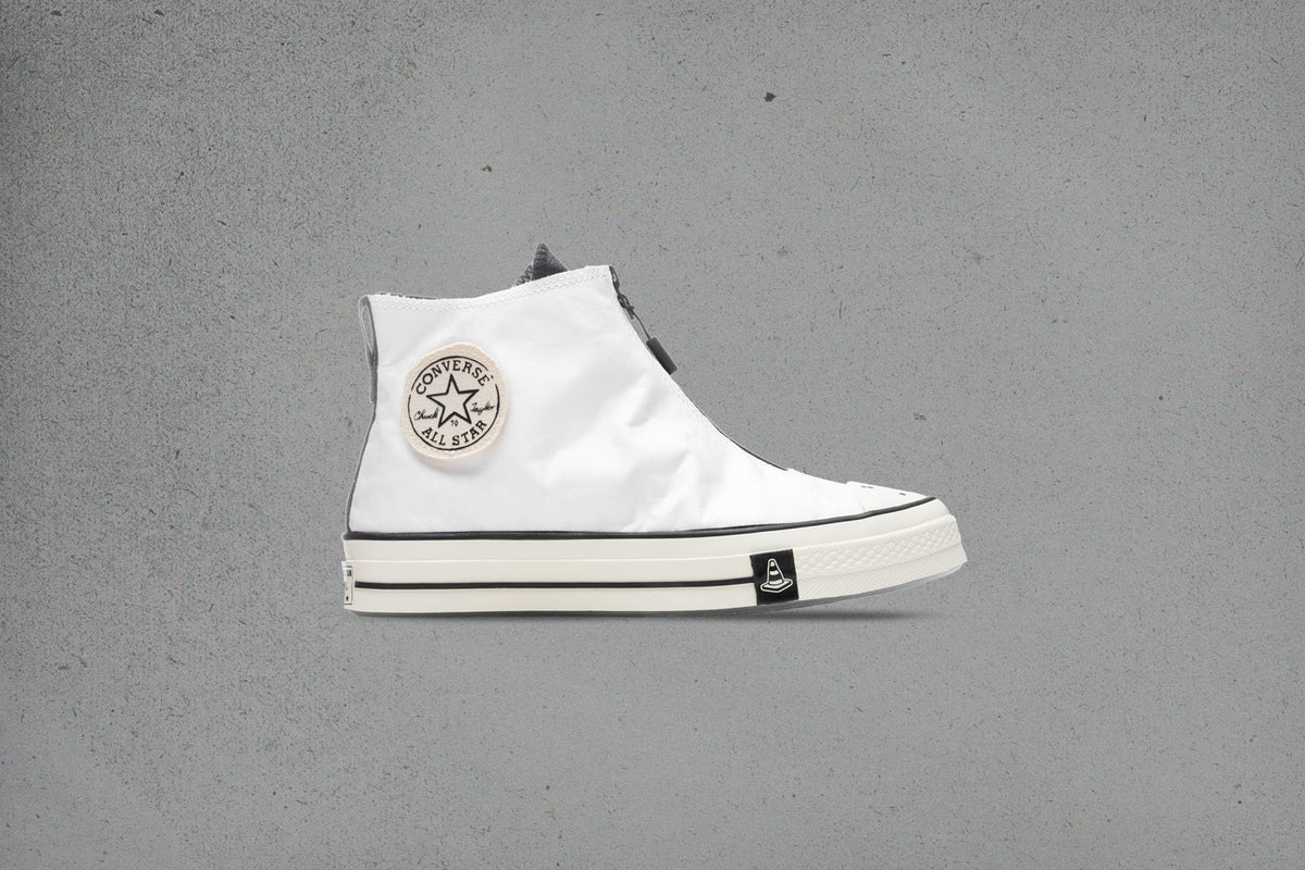 Converse x Joshua Vides Chuck '70 Hi - White/Black/Black