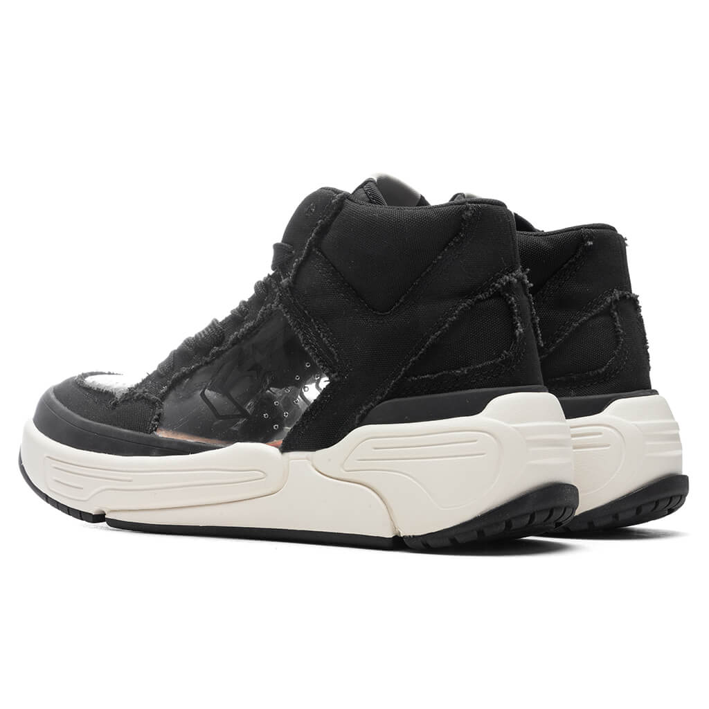 Converse x Joshua Vides Weapon CX Hi - Black/Clear/Rutabaga
