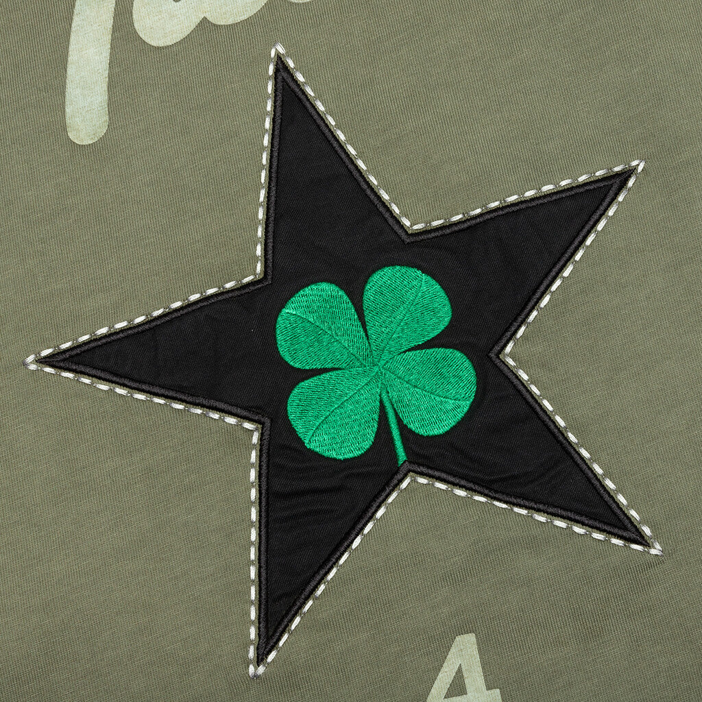 Converse x Patta Four-Leaf Clover Short Sleeve T-Shirt  - Burnt Olive