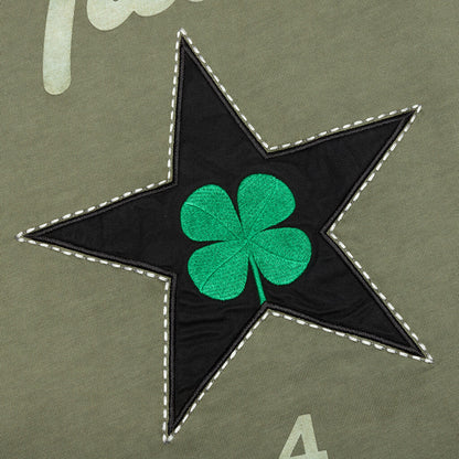 Converse x Patta Four-Leaf Clover Short Sleeve T-Shirt  - Burnt Olive