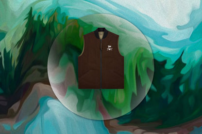 Converse x Patta Four-Leaf Clover Utility Reversible Padded Vest - Java