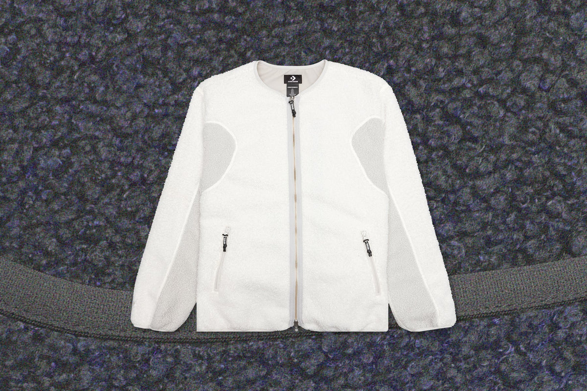 Converse x Slam Jam Sherpa Jacket - Bone
