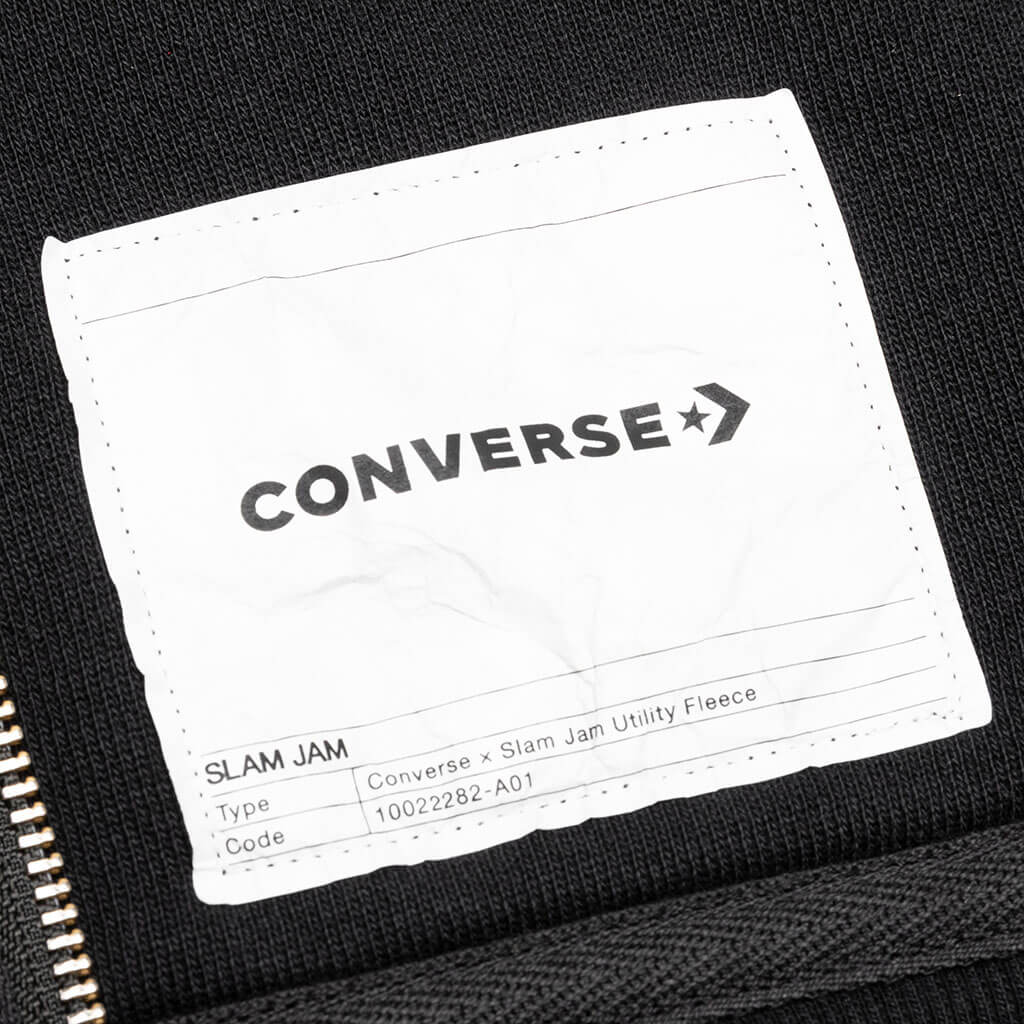 Converse x Slam Jam Utility Fleece - Black/Gray